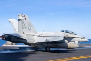 Máy bay F/A-18. (Ảnh: Hải quân Mỹ) 