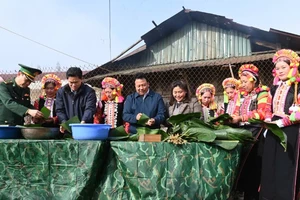 “Xuân Biên phòng ấm lòng dân bản” là hoạt động được Bộ đội Biên phòng Lai Châu thường niên hướng về đồng bào vùng biên giới.