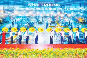 Khai trương Dự án chính quyền số thành phố Hải Phòng.