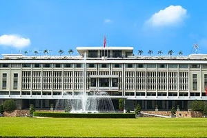 Hội trường Thống Nhất Thành phố Hồ Chí Minh. (Ảnh: Intenet)