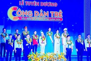 Các gương mặt trẻ tiêu biểu được tuyên dương tại chương trình