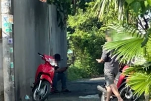 Khu vực xảy ra vụ việc. (Ảnh: CTV)