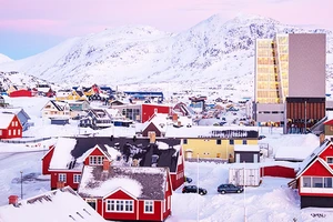 Thủ đô Nuuk của Greenland. Ảnh: CNN