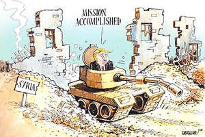 Biếm họa: SABIR NAZAR