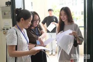 Tại Kỳ thi tốt nghiệp THPT năm 2024. (Ảnh: THÀNH ĐẠT)