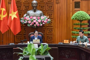 [Ảnh] Thủ tướng Phạm Minh Chính chủ trì họp Thường trực Chính phủ về dự án sân bay Gia Bình