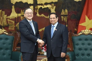 Thủ tướng Phạm Minh Chính tiếp ông Châu Gia Nghĩa, Chủ tịch khu vực châu Á-Thái Bình Dương Tập đoàn PowerChina.