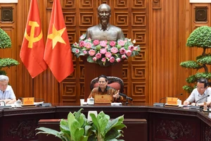 Thủ tướng Phạm Minh Chính chủ trì hội nghị.