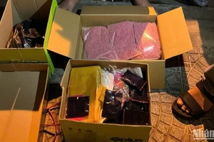 Đấu tranh Chuyên án 425T, lực lượng chức năng thu giữ hàng chục nghìn viên ma túy tổng hợp.