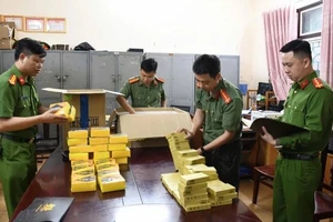 Các sản phẩm thực phẩm chứa chất cấm bị công an tỉnh Phú Thọ thu giữ. Ảnh: Báo Nhân Dân