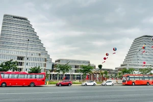 Trung tâm Chính trị-Hành chính thành phố Hải Phòng.