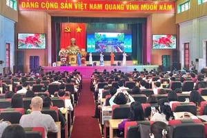 Văn nghệ chào mừng hội thi.