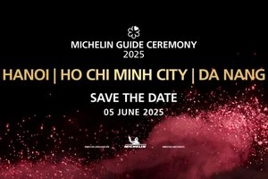 Lễ công bố các nhà hàng, cơ sở dịch vụ ăn uống đạt chuẩn Michelin sẽ diễn ra vào tháng 6