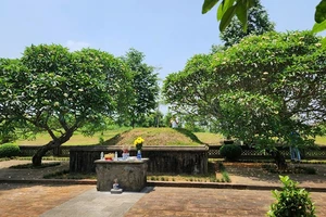 Lăng mộ vua Lê Túc Tông. (Ảnh:Bộ Văn hóa, Thể thao và Du lịch)