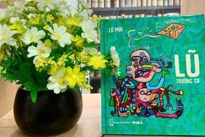 Trường ca “Lũ” của nhà thơ Lữ Mai. (Ảnh: WAKA Books)