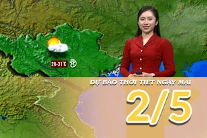 [Video] Dự báo thời tiết đêm nay và ngày mai 2/5/2025: Mưa gia tăng