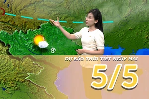 [Video] Dự báo thời tiết đêm nay và ngày mai 5/5/2025: Nắng nóng bắt đầu gia tăng