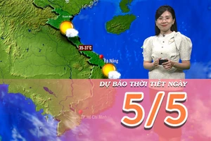 [Video] Dự báo thời tiết ngày 5/5/2025: Miền Nam bắt đầu mùa mưa