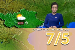 [Video] Dự báo thời tiết đêm nay và ngày mai 7/5/2025: Nắng nóng tại Trung Bộ