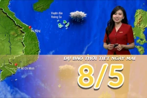 [Video] Dự báo thời tiết đêm nay và ngày mai 8/5/2025: Nắng nóng lan rộng tại Bắc Bộ và Trung Bộ 