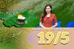 [Video] Dự báo thời tiết đêm nay và ngày mai 19/5/2025: Mưa có xu hướng giảm