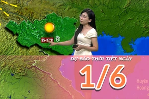 [Video] Dự báo thời tiết ngày 1/6/2025: Nắng nóng gay gắt xuất hiện tại Trung Bộ 