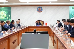Toàn cảnh buổi tiếp. (Ảnh: BTC)