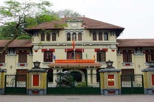 Trụ sở Bộ Tư pháp.