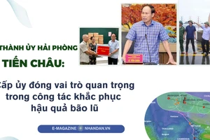 Cấp ủy đóng vai trò quan trọng trong công tác khắc phục hậu quả bão lũ