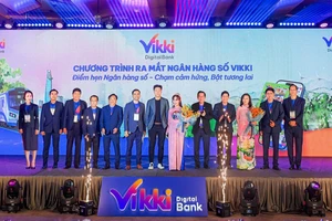 Buổi lễ ra mắt Ngân hàng Số Vikki - Điểm chạm Ngân hàng số, Chạm cảm hứng, Bật tương lai.