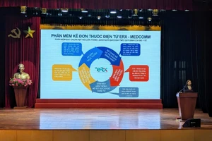 Hội Tin học Y tế Việt Nam tập huấn liên thông đơn thuốc điện tử lên Hệ thống Thông tin quốc gia về quản lý kê đơn thuốc và bán thuốc theo đơn. 