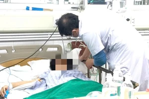 Bệnh nhân điều trị tại Bệnh viện Bệnh Nhiệt đới Trung ương. 