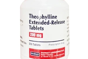 Theophylline Extended Release Tablets 200mg (Theophylin 200mg) trị hen suyễn.