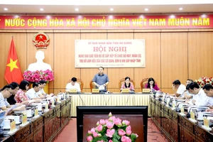 Toàn cảnh hội nghị.