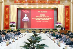 Quang cảnh hội nghị.