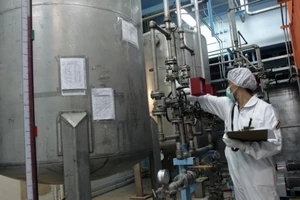 Cơ sở làm dầu uranium ở Iran. (Nguồn: TTXVN)