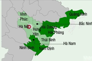 [Infographic] Mục tiêu tăng trưởng GRDP năm 2025 của các tỉnh, thành phố vùng Đồng bằng sông Hồng