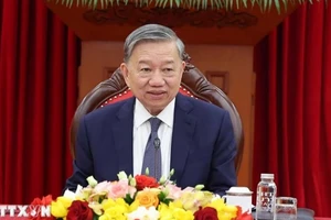 Tổng Bí thư Tô Lâm điện đàm với Chủ tịch Hội đồng châu Âu Antonio Costa. (Ảnh: Thống Nhất/TTXVN)