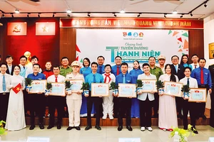 Lễ tôn vinh các công dân trẻ tiêu biểu năm 2024 của Thành phố Hồ Chí Minh.