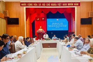 Quang cảnh hội nghị.