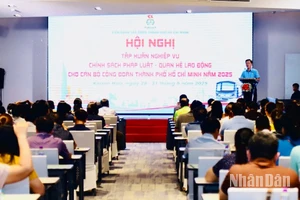 Chương trình nhằm trang bị, cập nhật những kiến thức, kỹ năng về chính sách pháp luật - quan hệ lao động cho đội ngũ cán bộ công đoàn.
