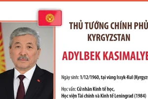 Thông tin về Thủ tướng Chính phủ Kyrgyzstan Adylbek Kasimalyev