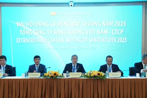 Quang cảnh Đại hội cổ đông Vietnam Airlines.