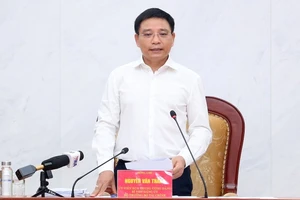 Bộ trưởng Nguyễn Văn Thắng chủ trì hội nghị.