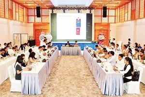 Các chuyên gia, luật sư tham gia hội thảo “Giải pháp xử lý tài sản thi hành án trong các vụ án kinh tế” tại Thành phố Hồ Chí Minh mới đây.