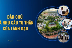 Dân chủ là nhu cầu tự thân của lãnh đạo