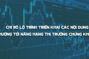 Chỉ rõ lộ trình triển khai các nội dung hướng tới nâng hạng thị trường chứng khoán