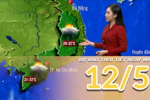 [Video] Dự báo thời tiết đêm nay và ngày mai 12/5/2025: Mưa giảm trên các khu vực