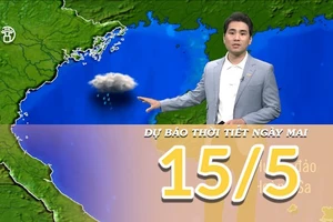 [Video] Dự báo thời tiết đêm nay và ngày mai 15/5/2025: Bắc Bộ chịu tác động của rãnh áp thấp gây mưa