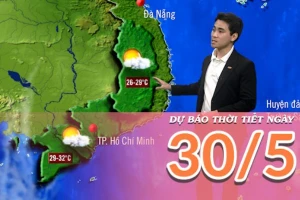 [Video] Dự báo thời tiết ngày 30/5/2025: Mưa có xu hướng giảm dần